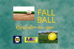 Registration Fall ball 